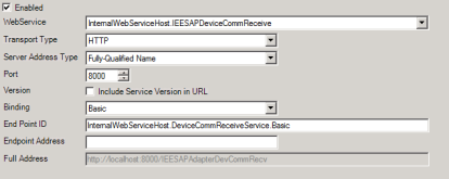 Web Service Table parameters